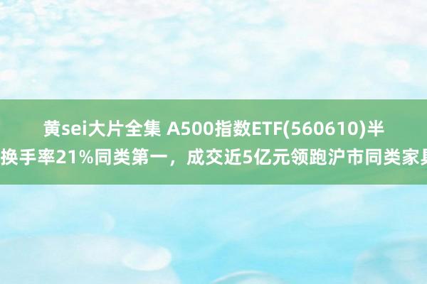 黄sei大片全集 A500指数ETF(560610)半日换手率21%同类第一，成交近5亿元领跑沪市同类家具！